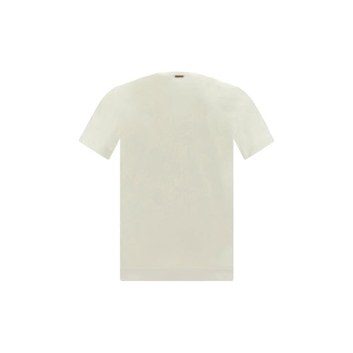ZEGNA cotton T-shirt in white