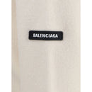Balenciaga Weißer Woll-Sweatshirt