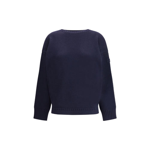 Chloé Blauer Woll-Sweater