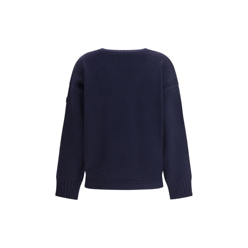 Chloé Blauer Woll-Sweater