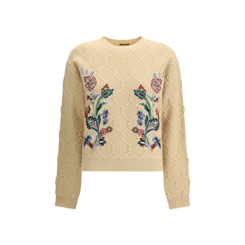 Etro Beiger Woll-Sweatshirt