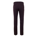 Gucci Bordeauxfarbene Wolljeans Denim