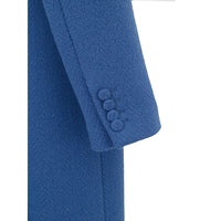Gucci Blauer Wollmantel