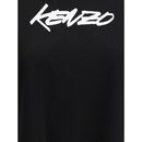 Kenzo Schwarzes Baumwoll-T-Shirt