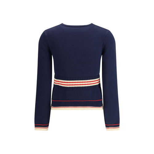 Valentino Baumwoll-Sweatshirt in Blau