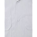 Jil Sander Baumwoll-Kurzarmhemd in Blau