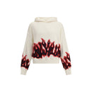 Palm Angels Baumwoll-Sweatshirt mit Multicolor-Muster