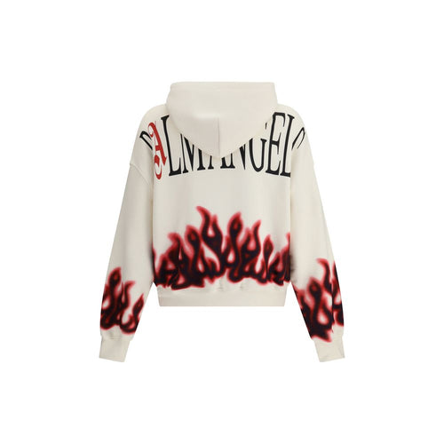 Palm Angels Baumwoll-Sweatshirt mit Multicolor-Muster