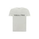 Saint Laurent Weißes Baumwoll-T-Shirt