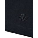 Jil Sander Langes Schwarzes Baumwollkleid