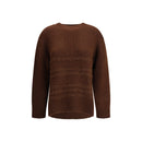 Fabiana Filippi Braunes Kamel-Haar-Sweatshirt