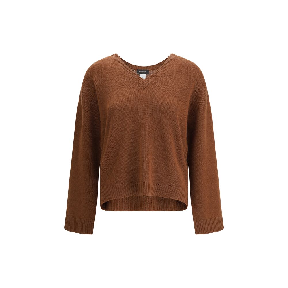 Fabiana Filippi Brauner Kaschmir-Pullover