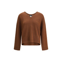 Fabiana Filippi Brauner Kaschmir-Pullover