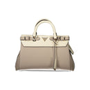 Guess Jeans Beige Polyethylen Handtasche