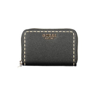 Guess Jeans Schwarzes Portemonnaie aus Polyethylen
