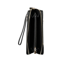 Guess Jeans Schwarzes Portemonnaie aus Polyethylen