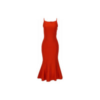 Alexander McQueen Ausgestelltes Strickkleid