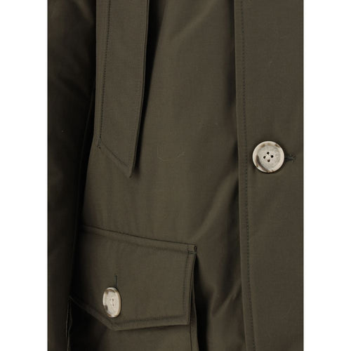 Woolrich Baumwollparka in Grün