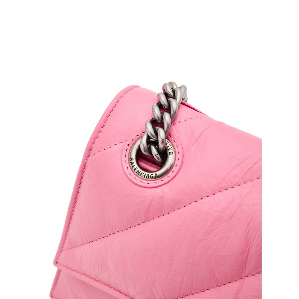 Balenciaga Rosa Leder-Umhängetasche