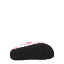 Palm Angels Rosa Lederpantoffeln Sandalen