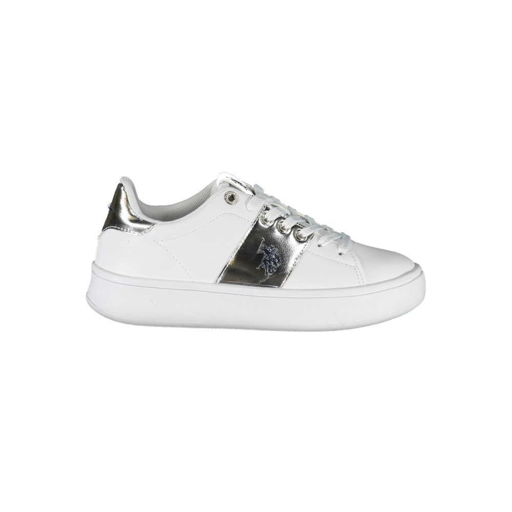 U.S. POLO ASSN. Sneaker aus weißem Polyester