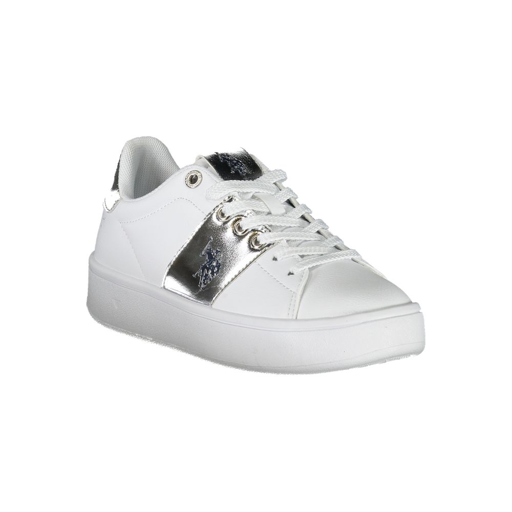U.S. POLO ASSN. Sneaker aus weißem Polyester