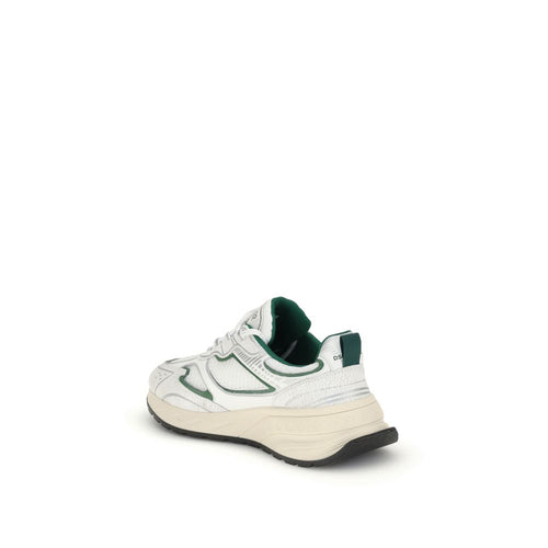 Dsquared² White Calfskin Bos Taurus Sports Shoes