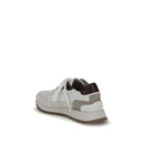 Brunello Cucinelli White Leather Sneakers for Sports and Leisure