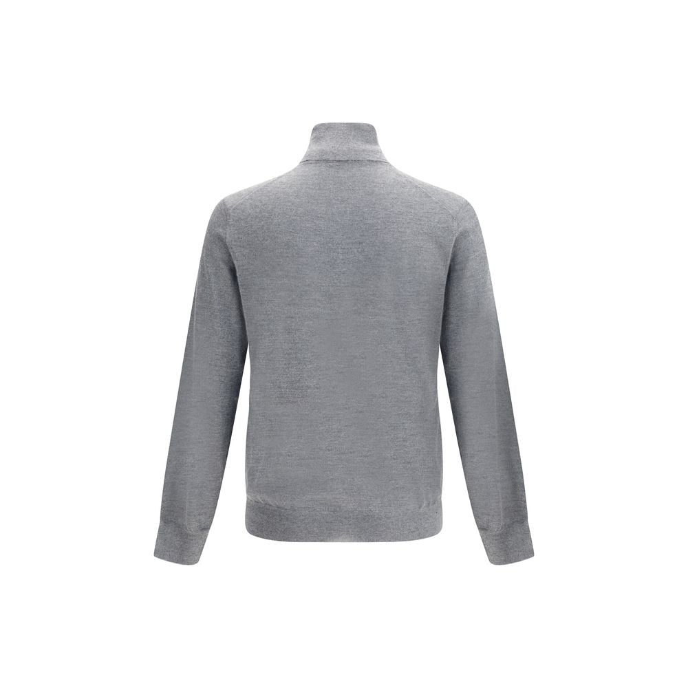 Brunello Cucinelli Grauer Kaschmir-Pullover