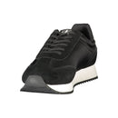 Calvin Klein Schwarzes Leder Herren Sneaker