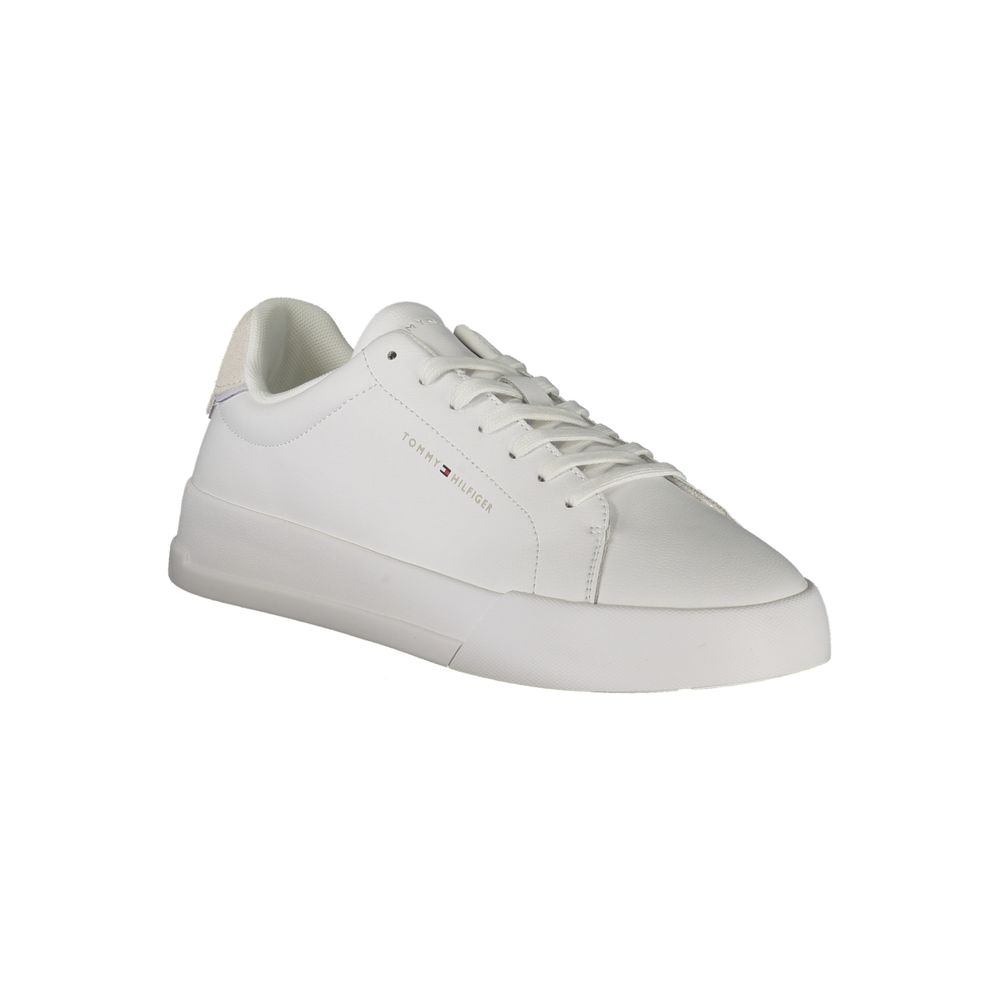 Tommy Hilfiger Weißes Leder Herren Sneaker
