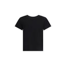 PINKO Schwarzes Baumwoll-T-Shirt