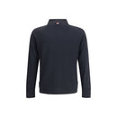 Thom Browne Schwarzer Woll-Fleece-Pullover