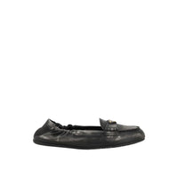 Prada Loafer aus Leder mit Vintage-Effekt