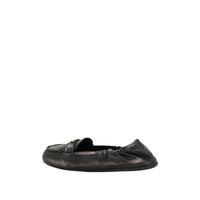 Prada Loafer aus Leder mit Vintage-Effekt