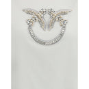 PINKO Baumwoll-T-Shirt in Weiß