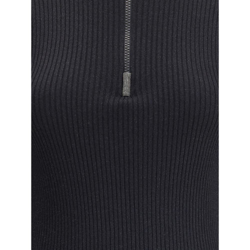 Brunello Cucinelli Schwarzer Kaschmir-Sweater