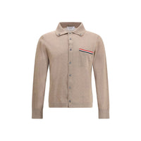 Thom Browne Beiger Wollfleece-Cardigan