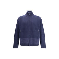 Dsquared² Blauer Wollcardigan
