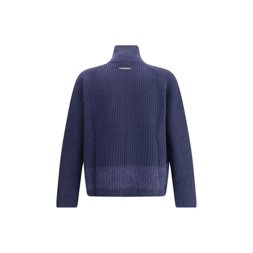 Dsquared² Blauer Wollcardigan