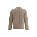 Brooksfield Beiger Woll-Sweatshirt