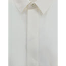 Saint Laurent Baumwollhemd in Weiß