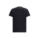 Dsquared² Schwarzes Baumwoll-T-Shirt
