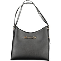 Guess Jeans Schwarz Polyethylen Frauen Handtasche