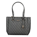 Guess Jeans Schwarz Polyethylen Frauen Handtasche