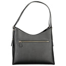 Guess Jeans Schwarz Polyethylen Frauen Handtasche