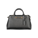 Guess Jeans Schwarz Polyethylen Frauen Handtasche