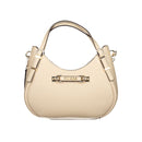 Guess Jeans Beige Polyethylen Frauen Handtasche
