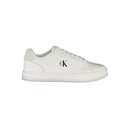 Calvin Klein Weißes Leder Herren Sneaker