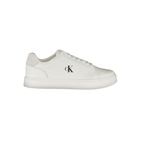 Calvin Klein Weißes Leder Herren Sneaker